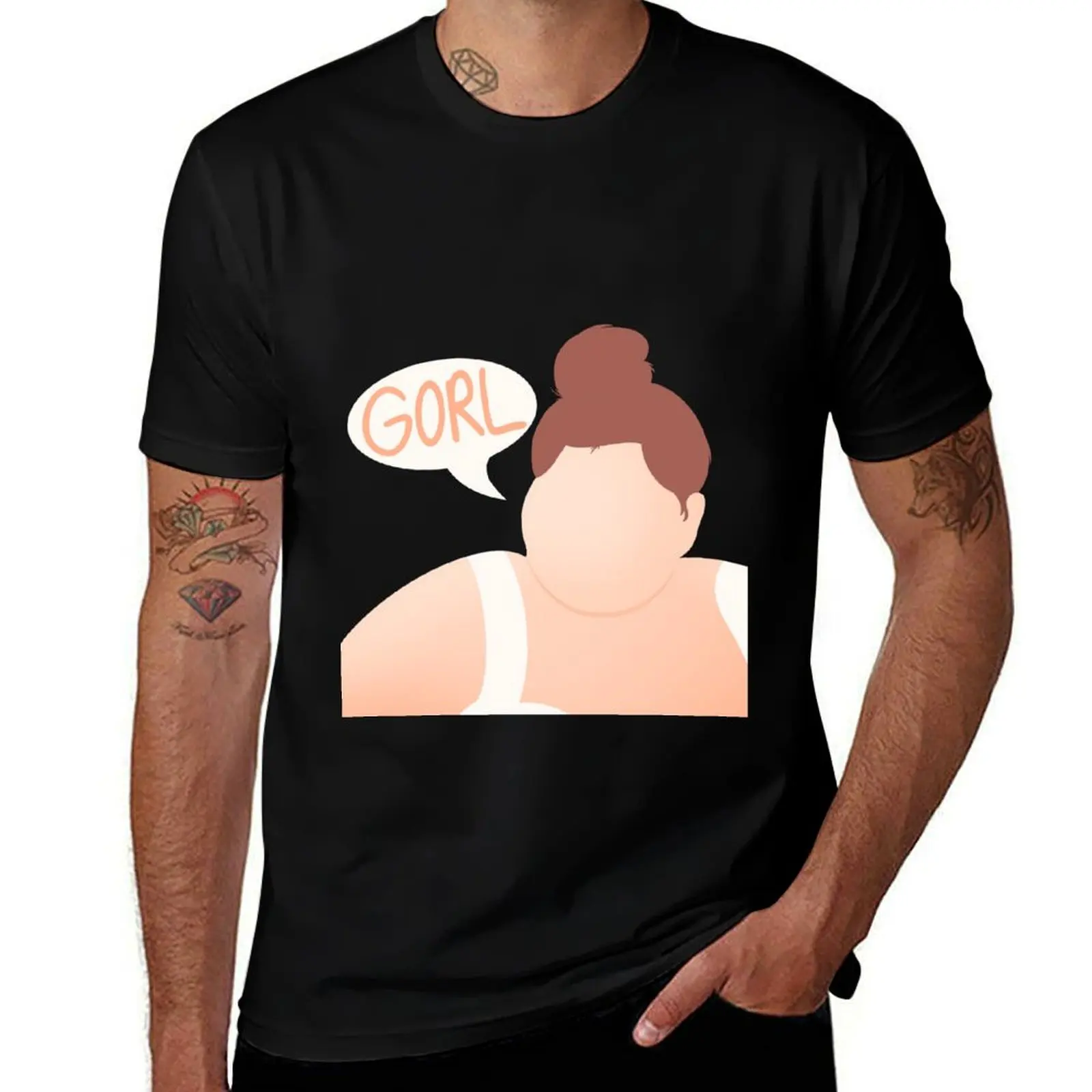 

shirts man T-Shirt t T-Shirt t anime shirts cotton for g shirts 100% t oversize GORL men