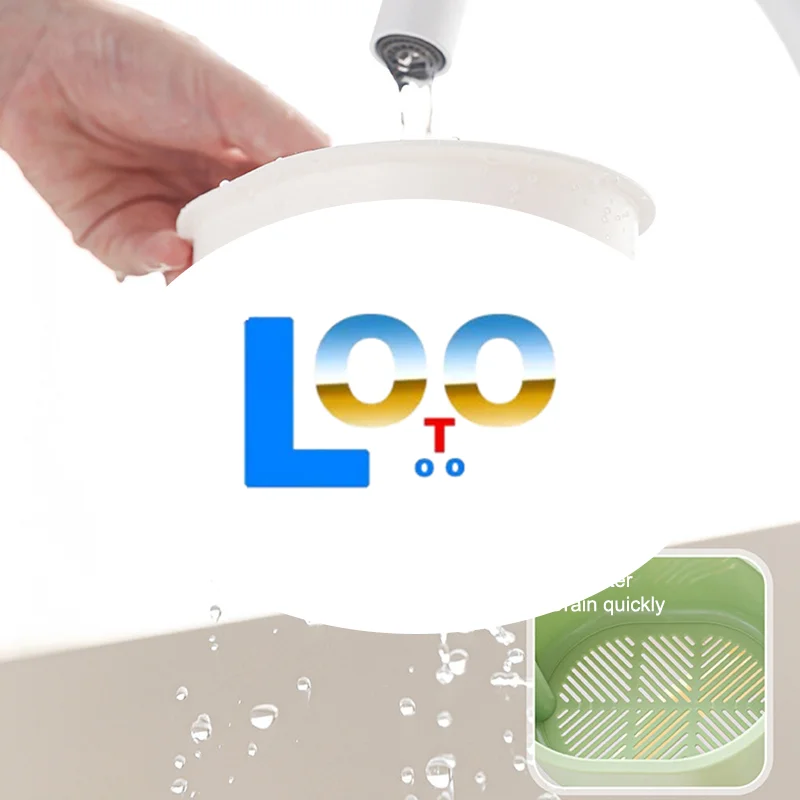 Съемный кухонный фильтр для мусора, подвесной фильтр для раковины «два в одном», открывающаяся нижняя крышка, многофункциональный, быстрый слив