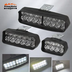 Universal Motorcycle Motobikes 8/12/16 LED Waterproof Mini Spotlight Headlight Lamp For Scooter Harley Honda Suzuki