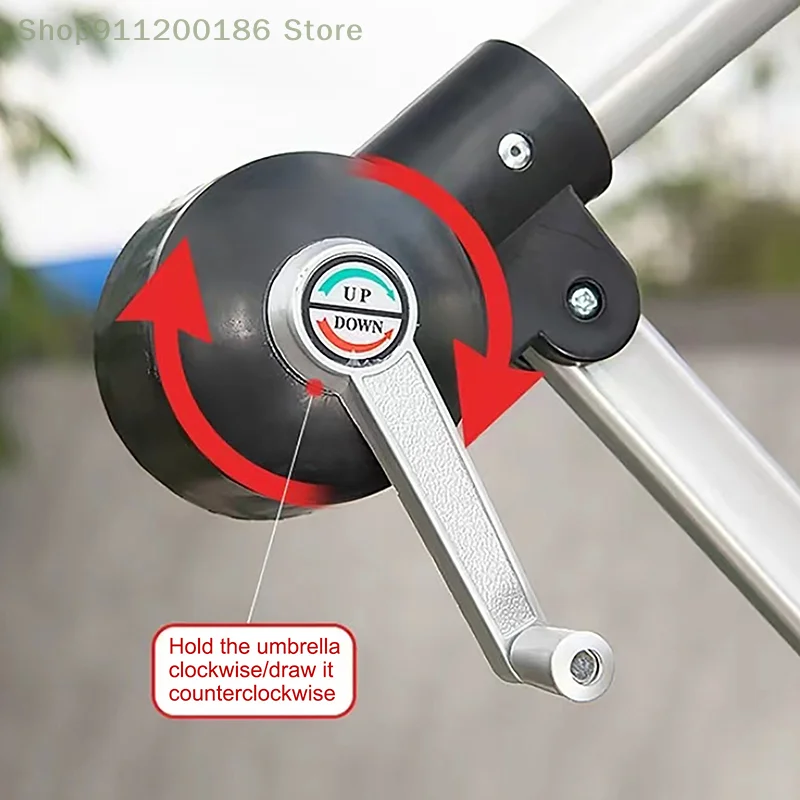 

Parasol Shaker Crank Handle Patio Umbrella Crank Handle For Sun Umbrella Parts Replace Accessories For Pool Outdoor Courtyard