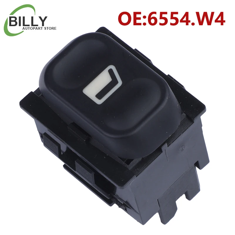 

YAOPEI 6554.W4 6554W4 кнопка управления боковым окном пассажира для Citroen Berlingo 2000-2007 6552.AR 6552AR