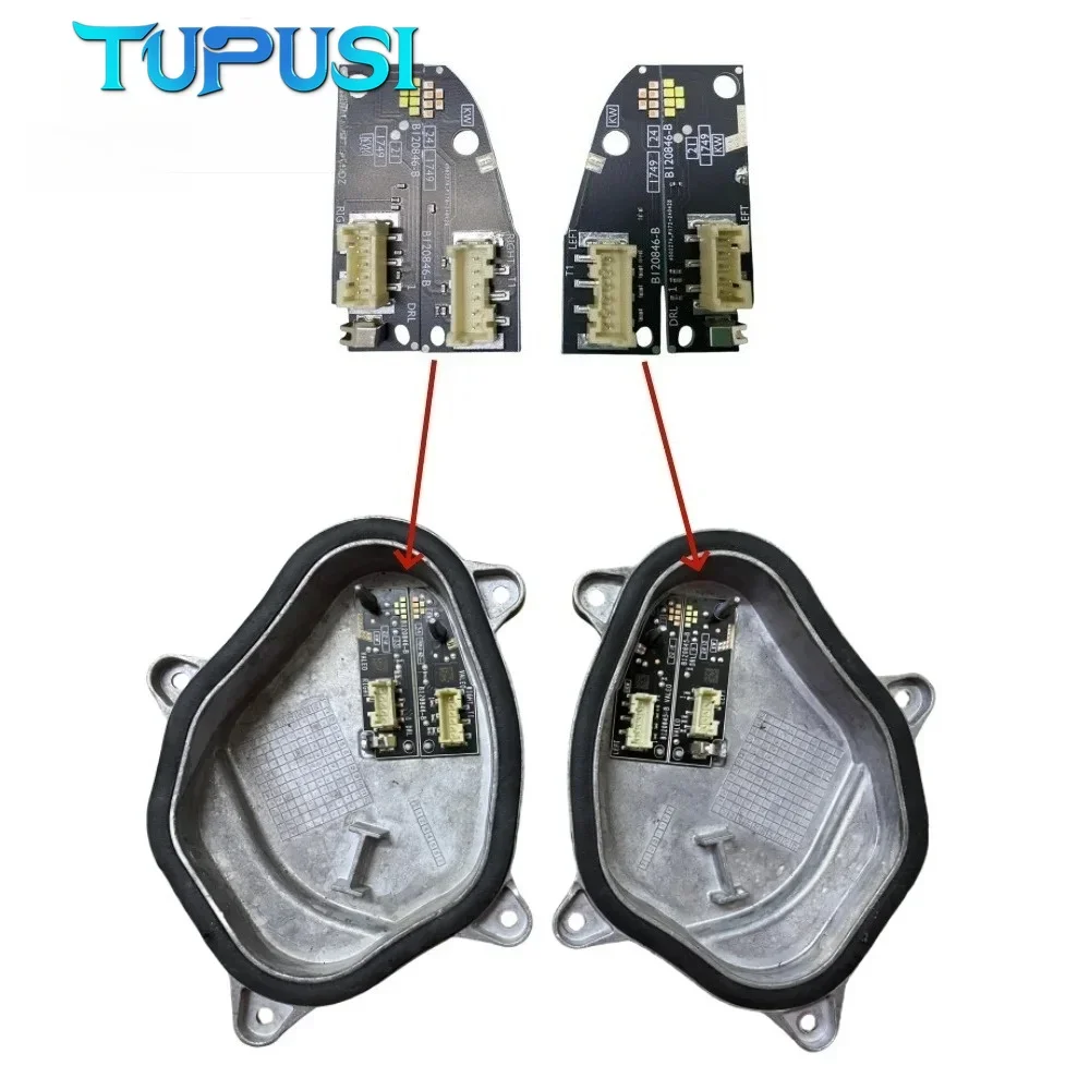 Weißes DRL-Blinkermodul 2GM.998.479 für VW T-CROSS Tcross LED-Scheinwerfer Tagfahrlicht 2020-2023 2GM.998.479 – Detail 2