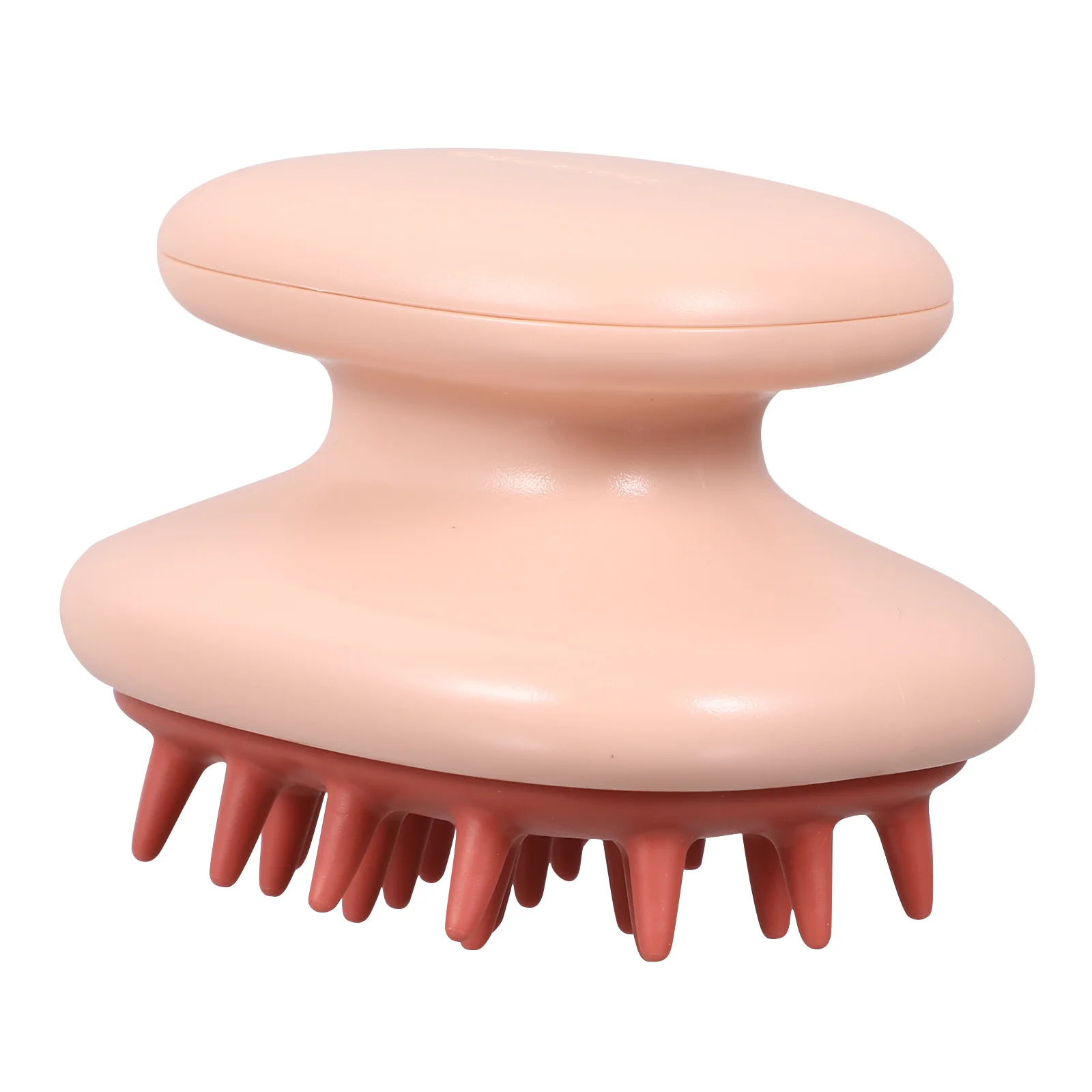 Sikat Mandi Sampo Pemijat Kulit Kepala Rambut Penggunaan Basah Kering Penggosok Sampo Genggam Pembersih Kulit Kepala Penghilang Minyak Merangsang Sirkulasi