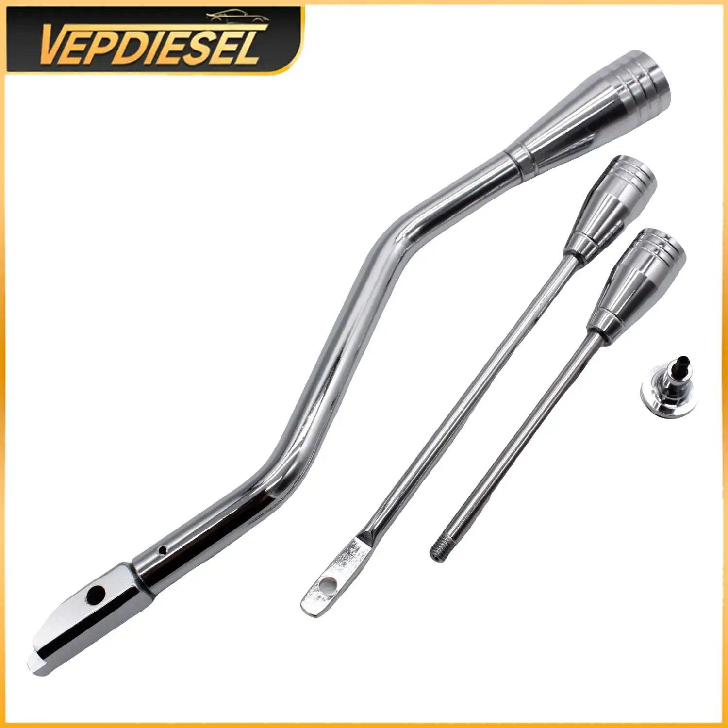 

SI-AT31072 Chrome Steering Column Shifter Turn Signal Hazard Tilt Kit For GM Chevy Buick 1967-1994 Oldsmobile Cadillac Car Parts