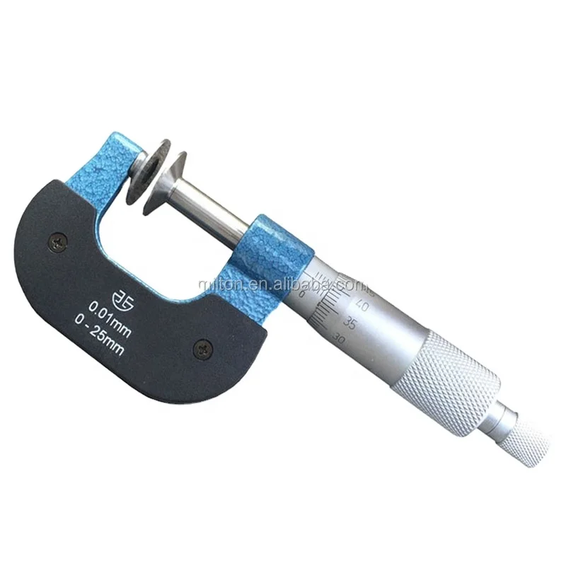 0-25mm Disk Type Micrometer Disk Micrometer Outside Micrometer