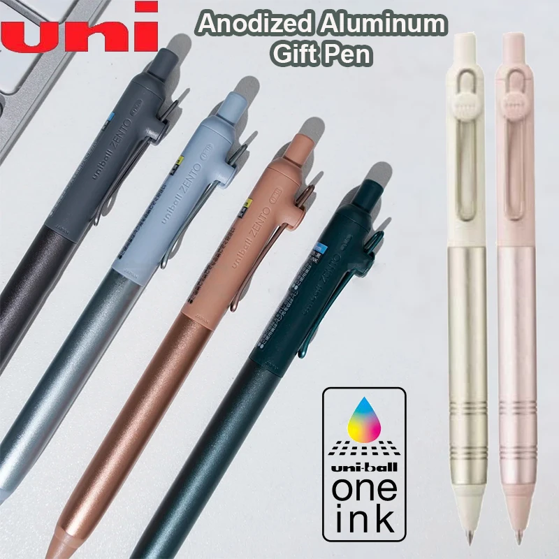 NEW UNIBALL ZENTO Ballpoint Pens Low Gravity Ultra-Smooth Flowing Write with Reduced Friction Rollerball Pen Aesthetic Supplies