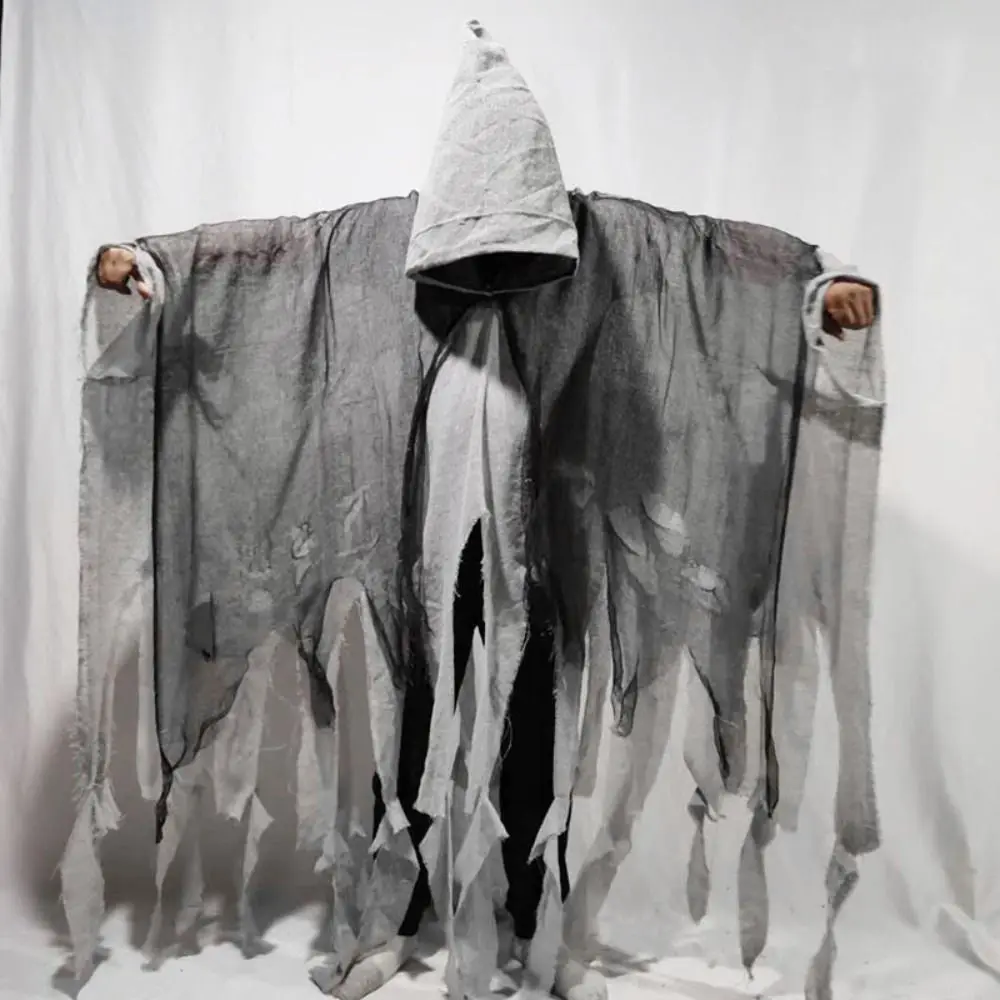 

Polyester Halloween Ghost Cloaks Wizard Clothing Props Dementors Cosplay Costume Photo Pros Costumes Outfit
