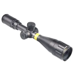 Mira telescópica óptica para Rifle de caza, iluminada en verde y rojo, 4-16X44AOEYS