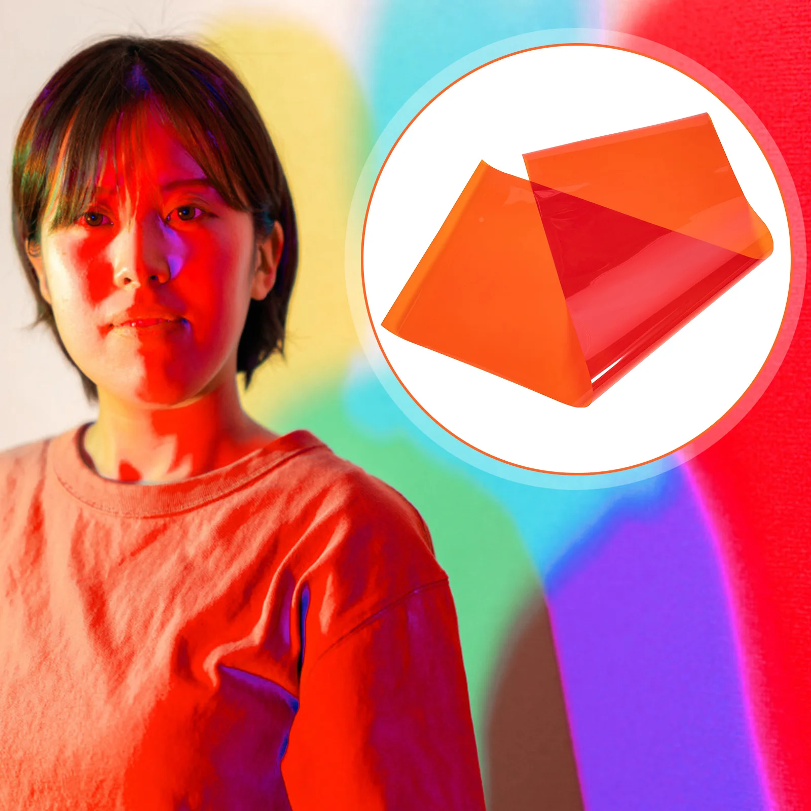 

Sunset Film For Desk Lamp Spotlight Floor Lamp Chandelier Color Filter Pet Sheets Overlays Transparency Film