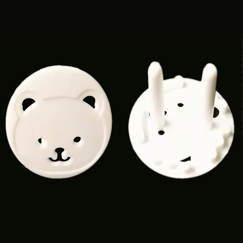 4/8pcs Twin Jack Power Socket Protection Covers Anti-electric Shock Switch Safety Plug Protective Cover Baby Safety Supplies