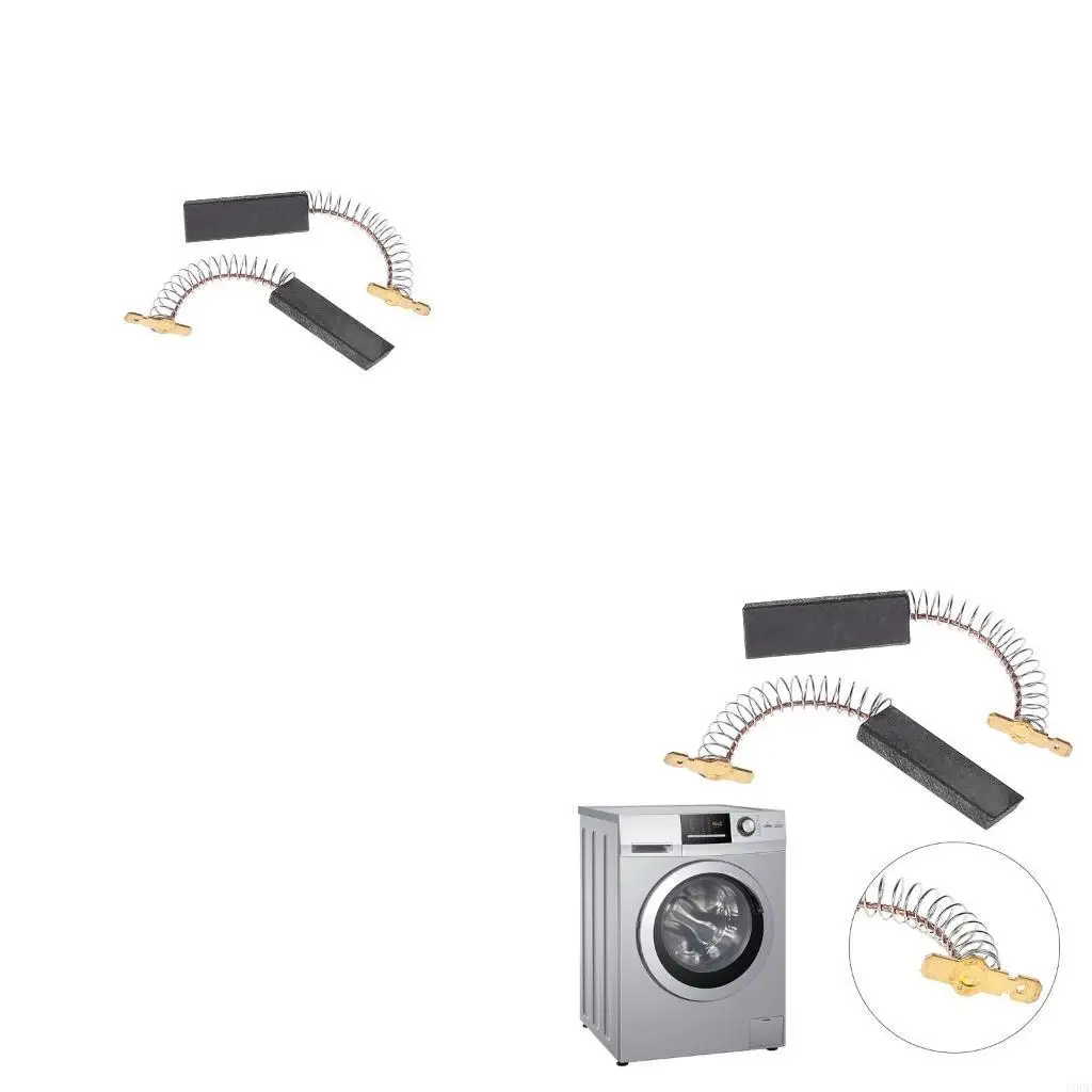 耐久性のあるカーボンブラシユニバーサルエレクトリックモーターカーボンブラシ交換用洗濯機の電気機械電動工具