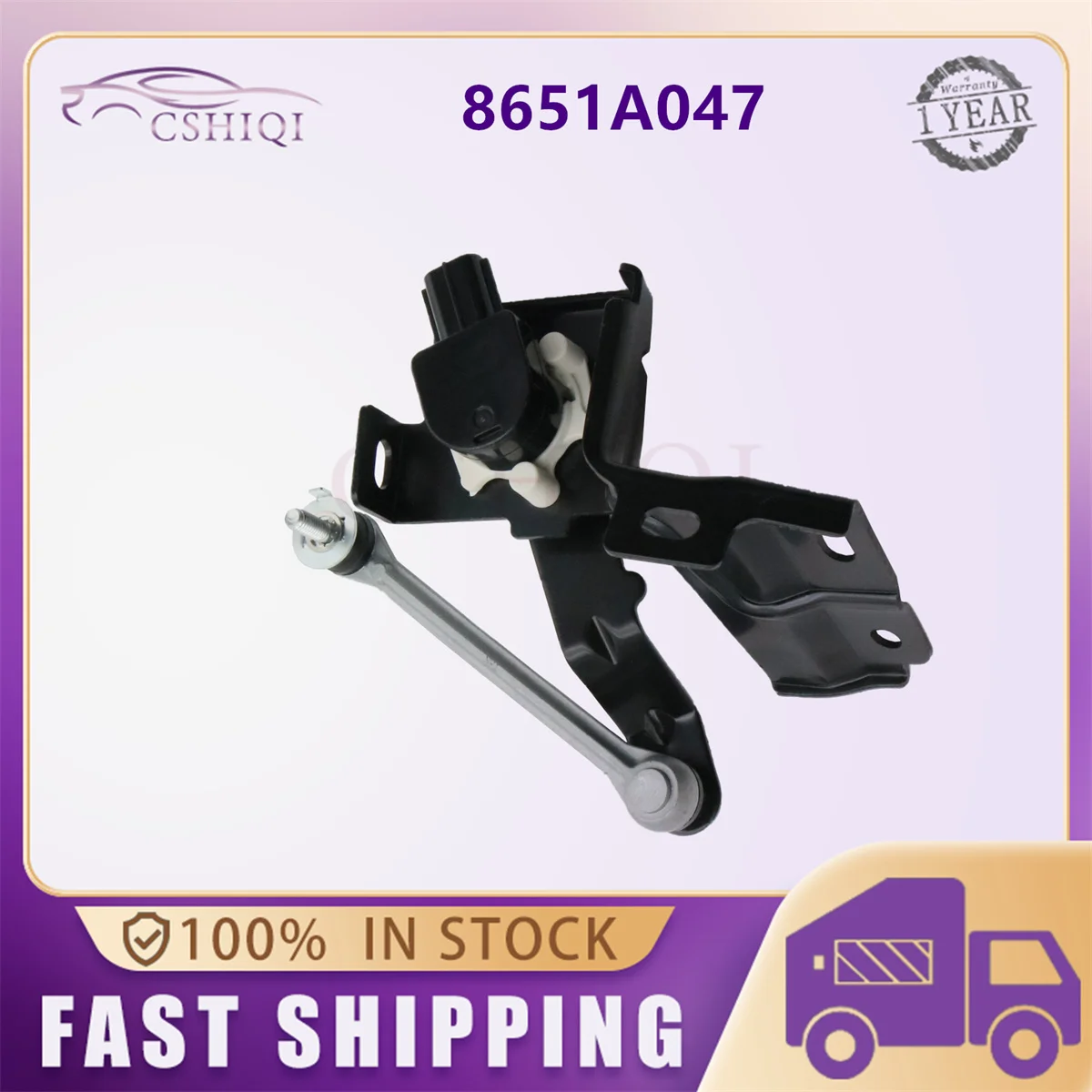 8651A047 1679313 Sensor de altura de nivelación de suspensión trasera para Mitsubishi Outlander Lancer EX CW4W CW5W CW6W CW8W CX3A 2006-2016