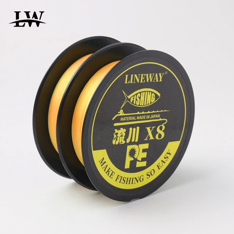 Леска Umi 8 плетений PE 150/100M 0,6/0,8 #   Японская сверхпрочная полиэтиленовая мультифиламентная леска, аксессуары для ловли карпа, морская песка