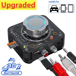 Bluetooth 5.0 Audio Receiver 3D Stereo Music Wireless Adapter TF Card RCA 3.5mm 3.5 AUX Jack For Car Speaker Amplifier Headphone