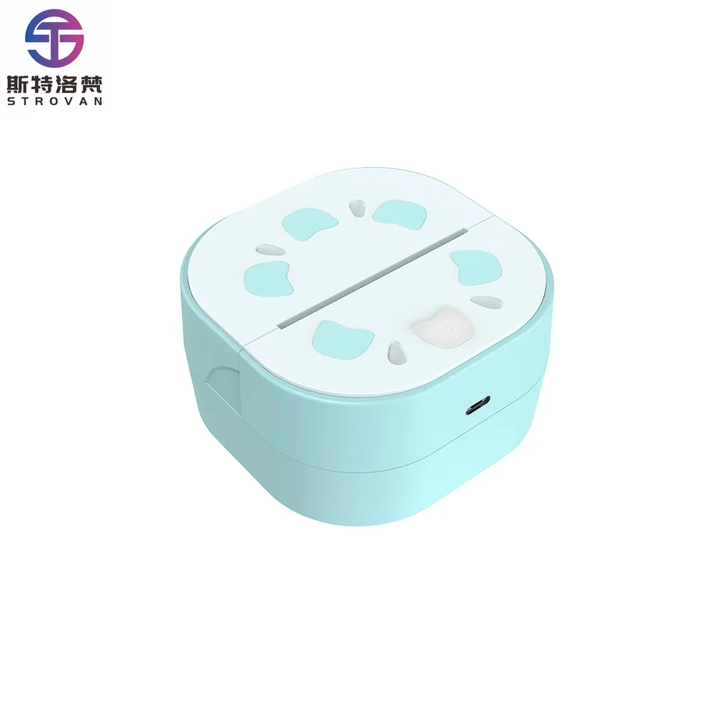 Portable Mini Thermal Printer for 203dpi 1300mAh Battery for DIY Picture Mobile Phone Printing 57mm Paper 1-Year Warranty