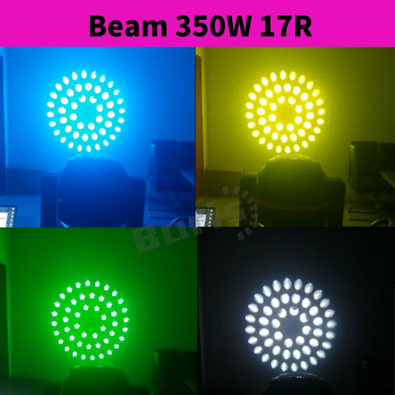 Beam 17R 350W Moving Head Lighting Colour DMX Control Satge Lights For DJ Disco Performance Wedding Nightclub Satge Light