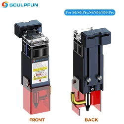 SCULPFUN S30 Pro moduł lasera 10W głowica laserowa kompatybilna z S30/S9/S6pro/S6 grawerka laserowa do majsterkowania cięcie drewna akrylowego