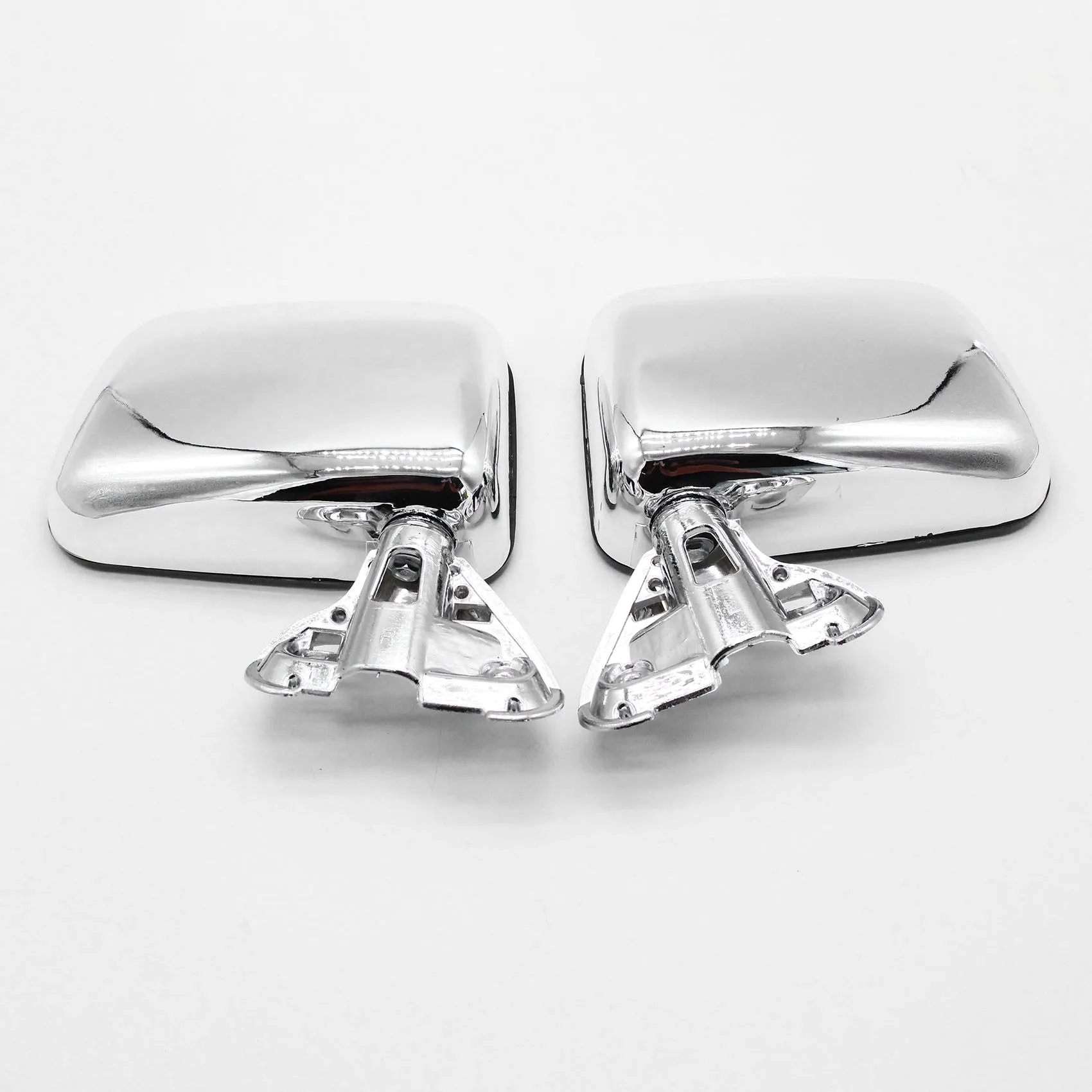 

A90E-Left+Right Car Chrome Rear View Mirror Side Door Mirror Assembly For Toyota Hilux 1997-2001 Rearview Mirror