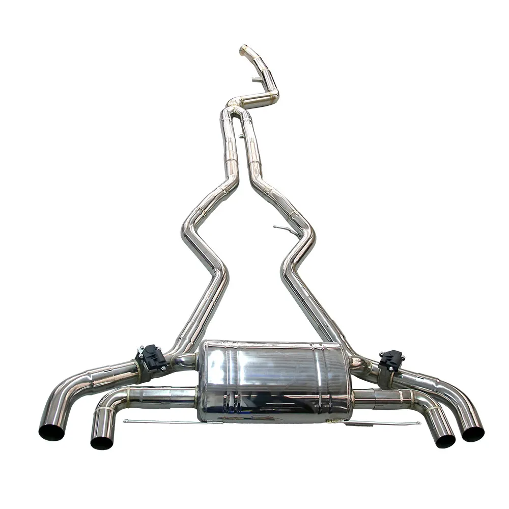 

CatBack Valvetronic Exhaust Muffler + Downpipe System for 2019-2025 G20 G21 M340i G22 G23 G26 M440i B58 3.0T Remote Control