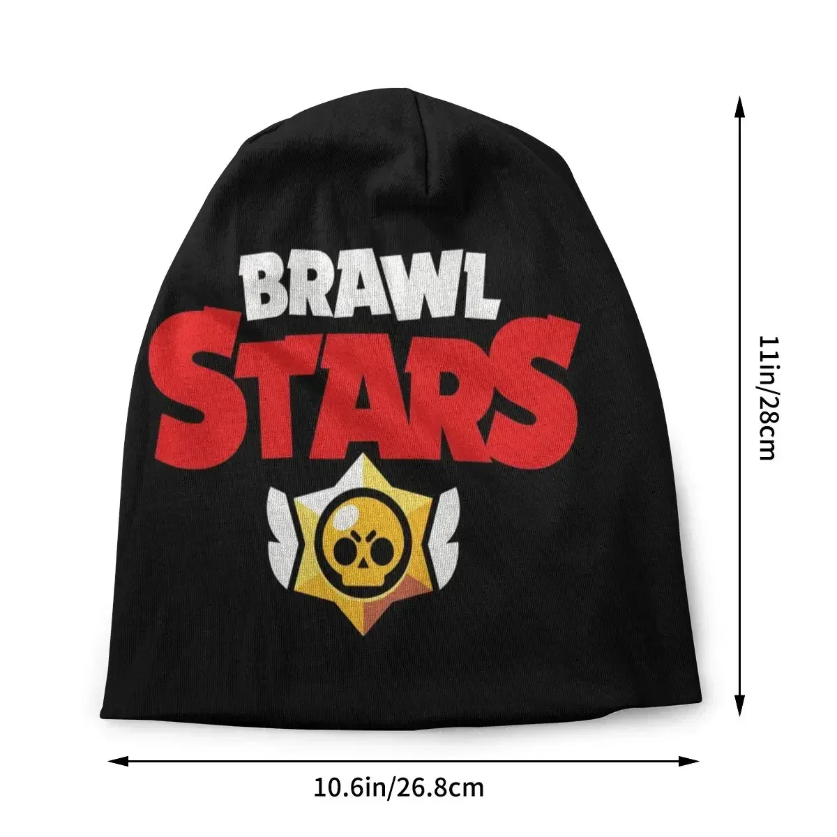 Custom Brawled Logo Game French Dance Style Bonnet Homme Street Knitted Hat For Women Men Autumn Winter Warm Beanies Caps