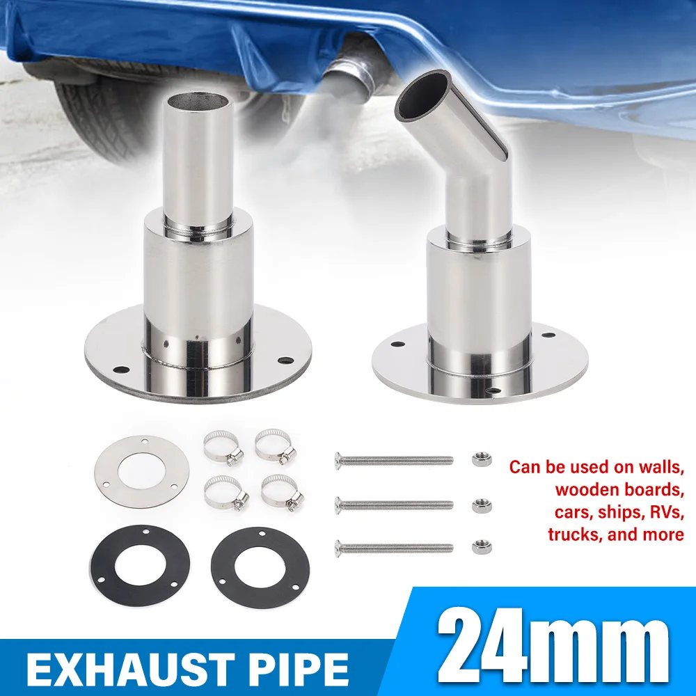 

Выхлопная труба для стояночных обогревателей с монтажными аксессуарами Подходит для стояночных обогревателей 12 В, 24 В, 220 В, дизельных обогревателей 2 кВт, 5 кВт, 8 кВт