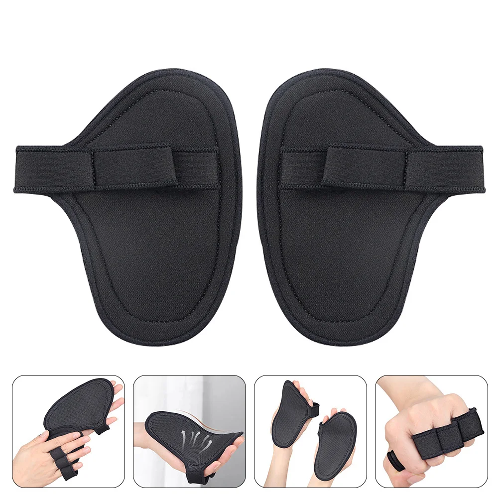 زوج واحد من قفازات رفع الأثقال بنصف أصابع قابلة للتنفس وغير قابلة للانزلاق لحماية راحة اليد للتدريب الرياضي في الهواء الطلق وركوب الدراجات والقيادة