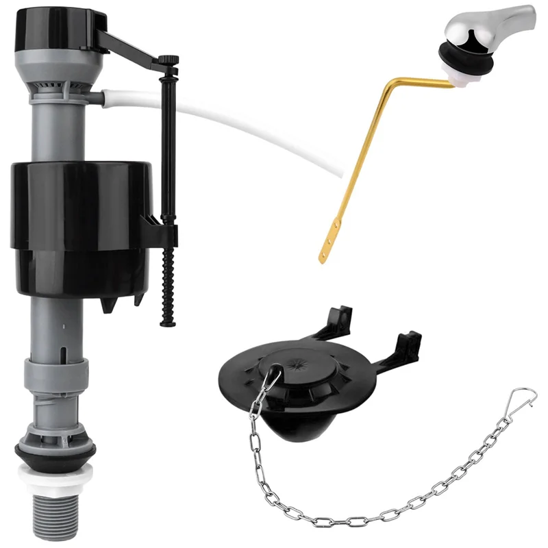 

BAAG-универсальный сменный комплект для смыва унитаза, ремонтный комплект для смыва унитаза, включает в себя ручку клапана для заправки унитаза