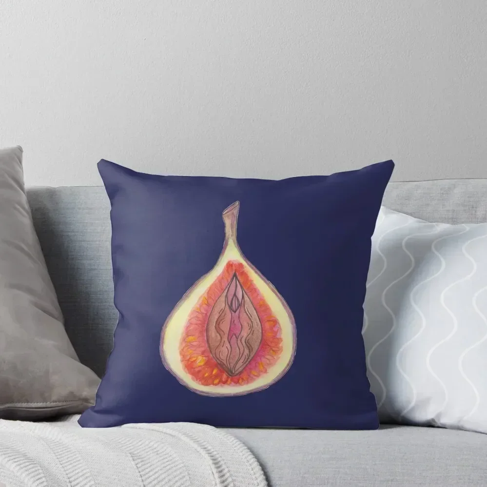 

Fig vulva Throw Pillow Pillowcases Cushion Covers Sofa Couch Pillows autumn pillowcase Christmas s Covers pillow