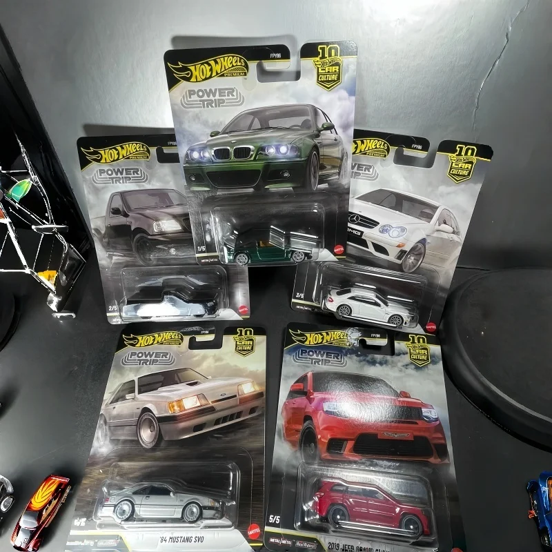 

Hot Wheels Premium Car Culture Power Trip Series Assorted Die Cast Model Car Collectible Vehicle Toy For Kids Adult Collection