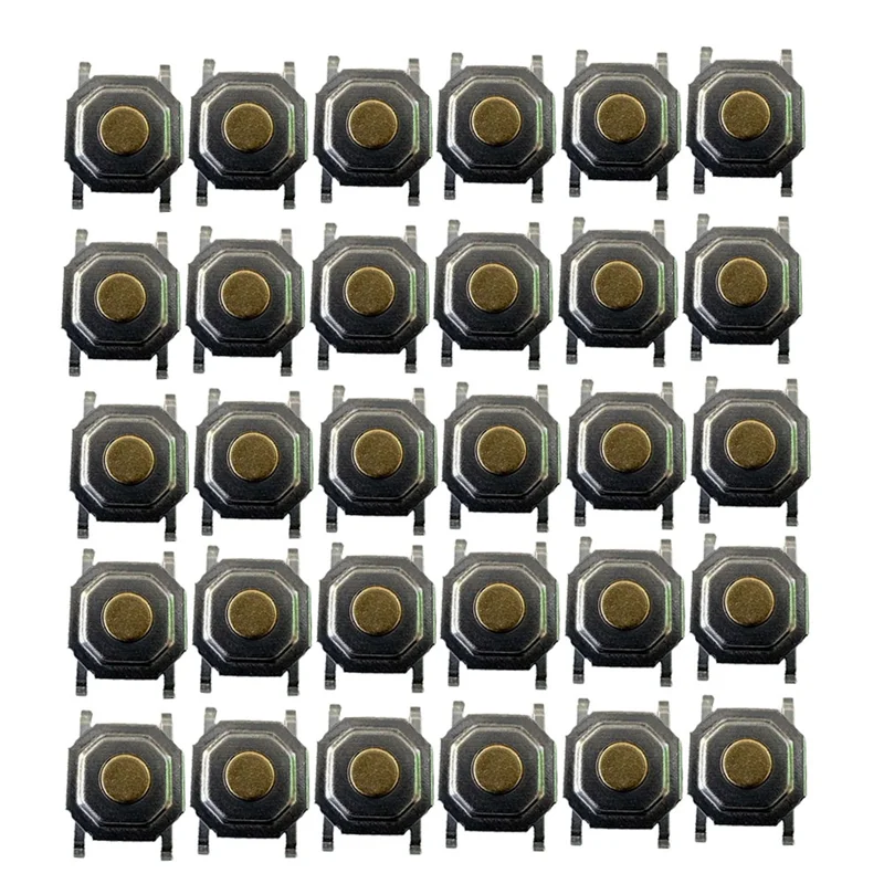 Smart-30 PCS Button Switch As Shown Metal For Steam Deck SETEAM Button Tactile Tact Push Button Micro-Switch
