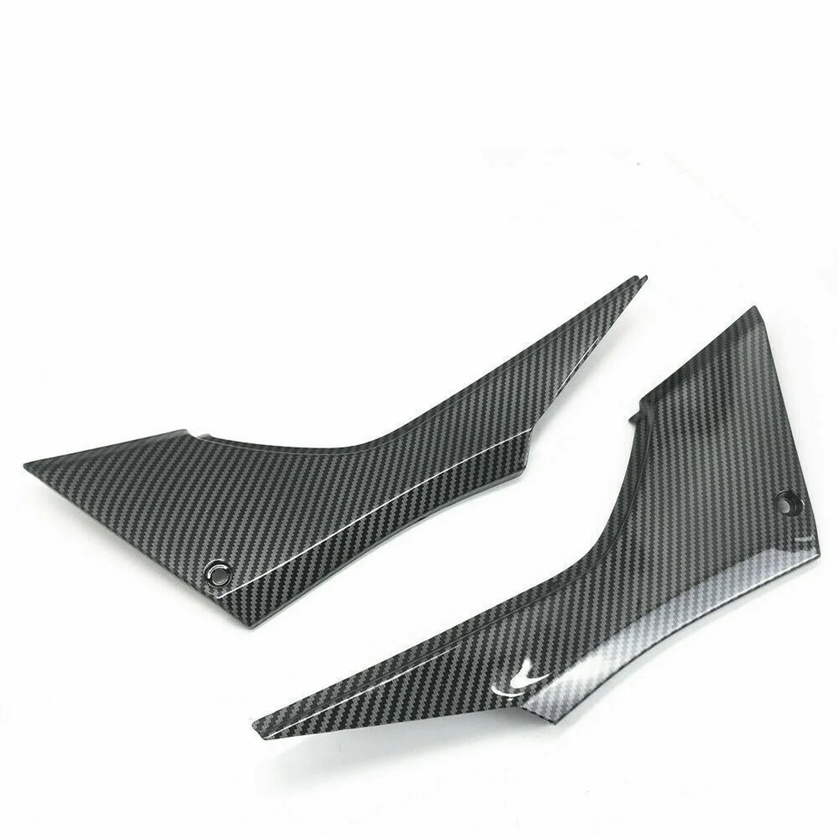 Pannello calotta carenatura sedile laterale modello in fibra di carbonio per Kawasaki Ninja 300 EX300 2013-2017