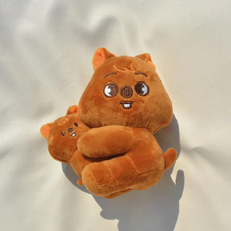 ชุดตุ๊กตา KPOP Stray Kids 8 ชิ้น พร้อมตุ๊กตาแม่เหล็กแบบเดียวกัน ตุ๊กตาการ์ตูน SKZ ของเล่นตุ๊กตาขนนุ่ม ของขวัญสำหรับเด็ก