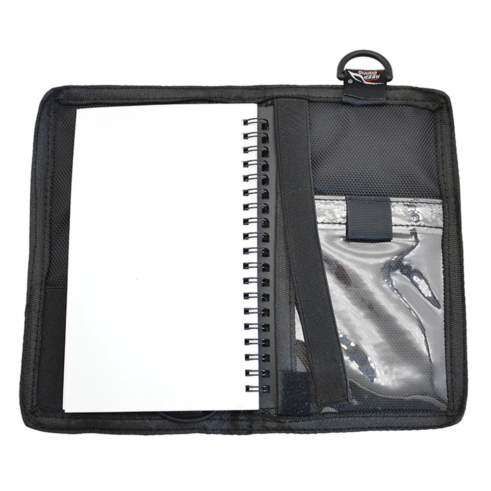 Underwater Notebook Waterproof Diary Writing Pad Multifunctional Dive Writing Slate Board PU Coating for Scuba Diving Snorkeling