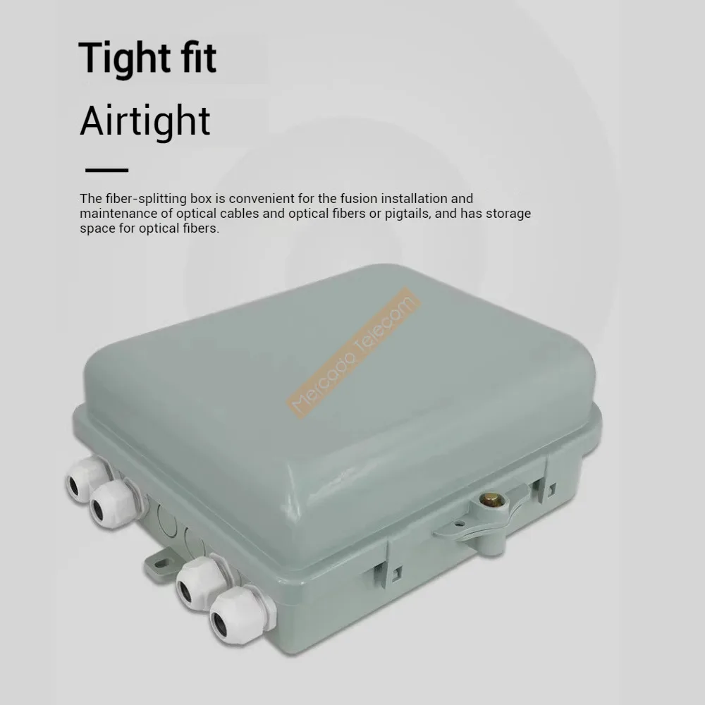 صندوق توزيع حائط من الألياف الضوئية، صندوق قيلولة 24 منفذًا، ISP، ODN، 24 Core، 1x16، FTTX FAT، CTO، FTTH صندوق ألياف بصرية، مخصص