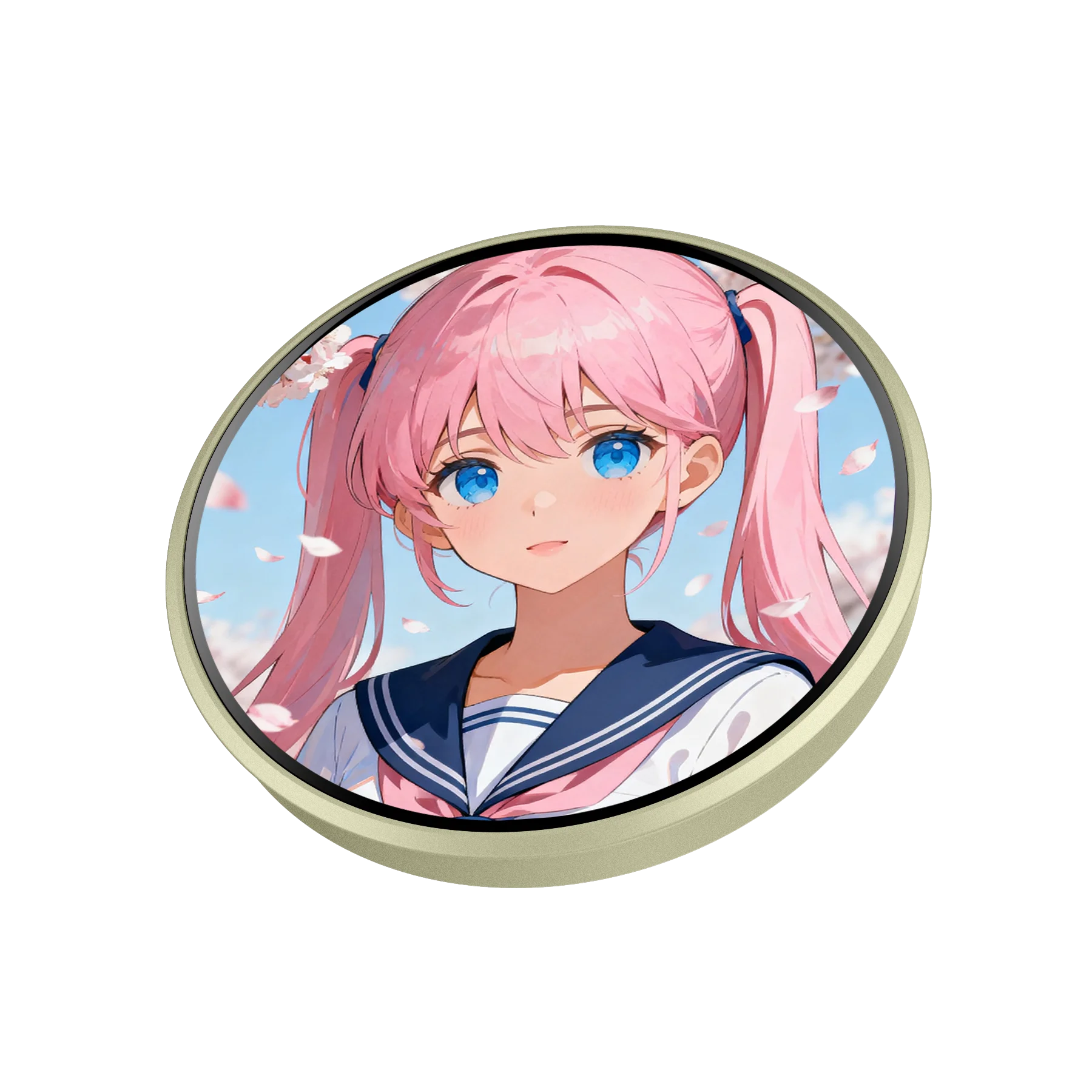 

Электронная фоторамка в стиле аниме, DIY-значок со встроенными играми, сенсорный цветной экран для демонстрации вашей уникальности