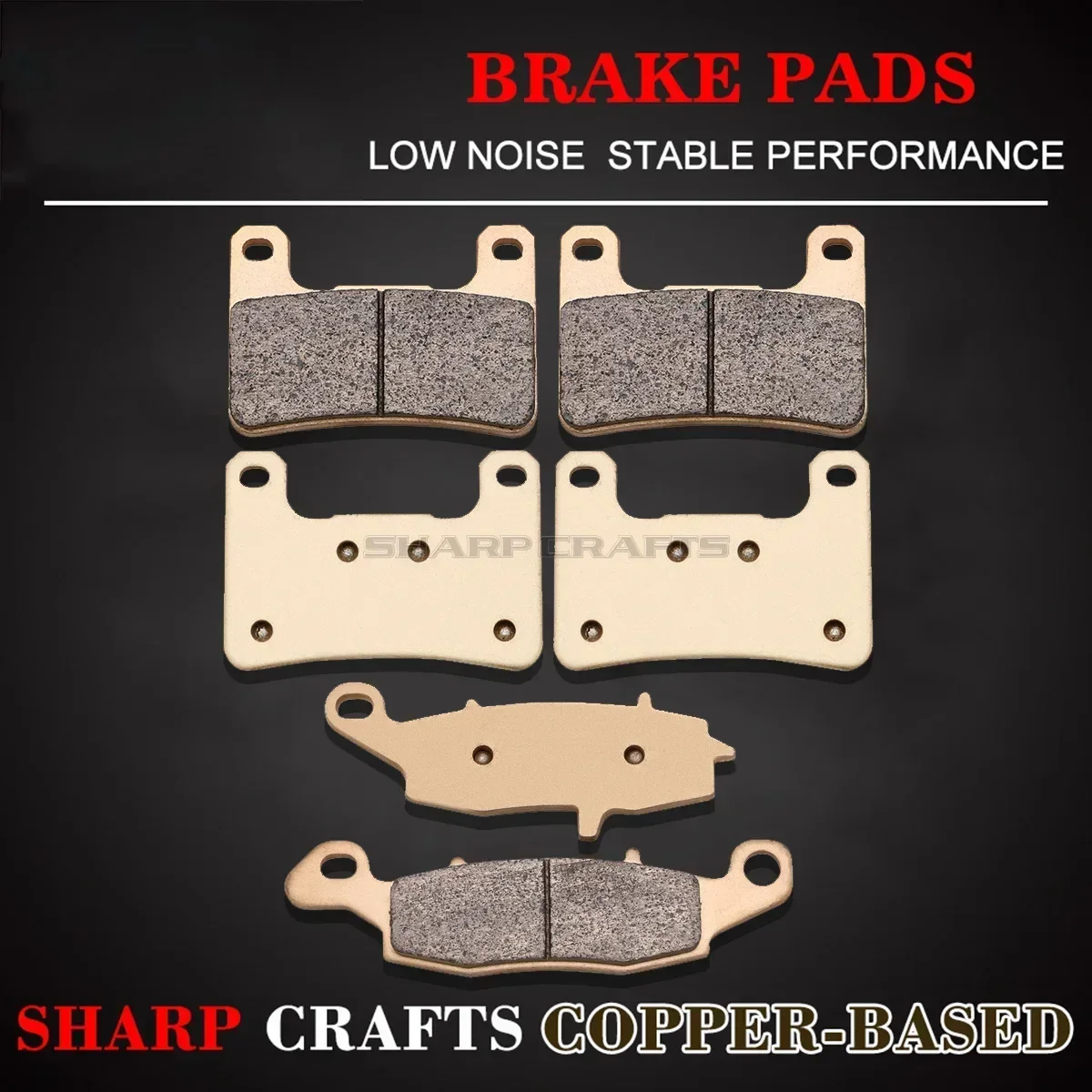 Boulevard M109R Motorcycle Front or Rear Brake Pads For Suzuki VZR1800 Intruder VZR 1800 K/R/Z M109R2 2006-2011 2010 2009 2008