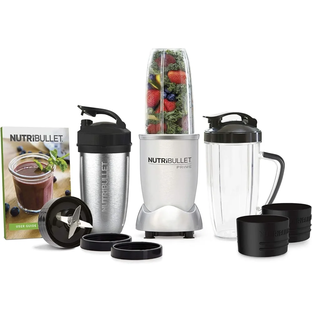 12-Piece High-Speed Blender/Mixer System, Includes Stainless Steel Insulated Cup, and Recipe Book