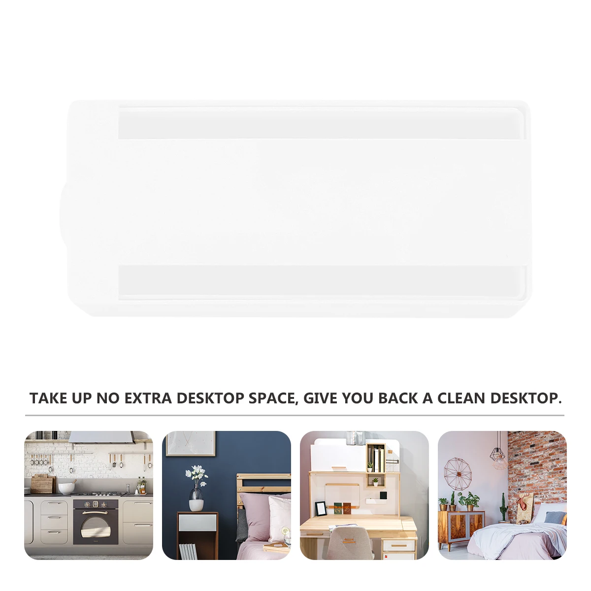 Drawer Type Storage Box ganizer Premium ABS Acrylic Material Living Bedroom Kitchen Hidden Desk Adhesive Tray Safe Clean