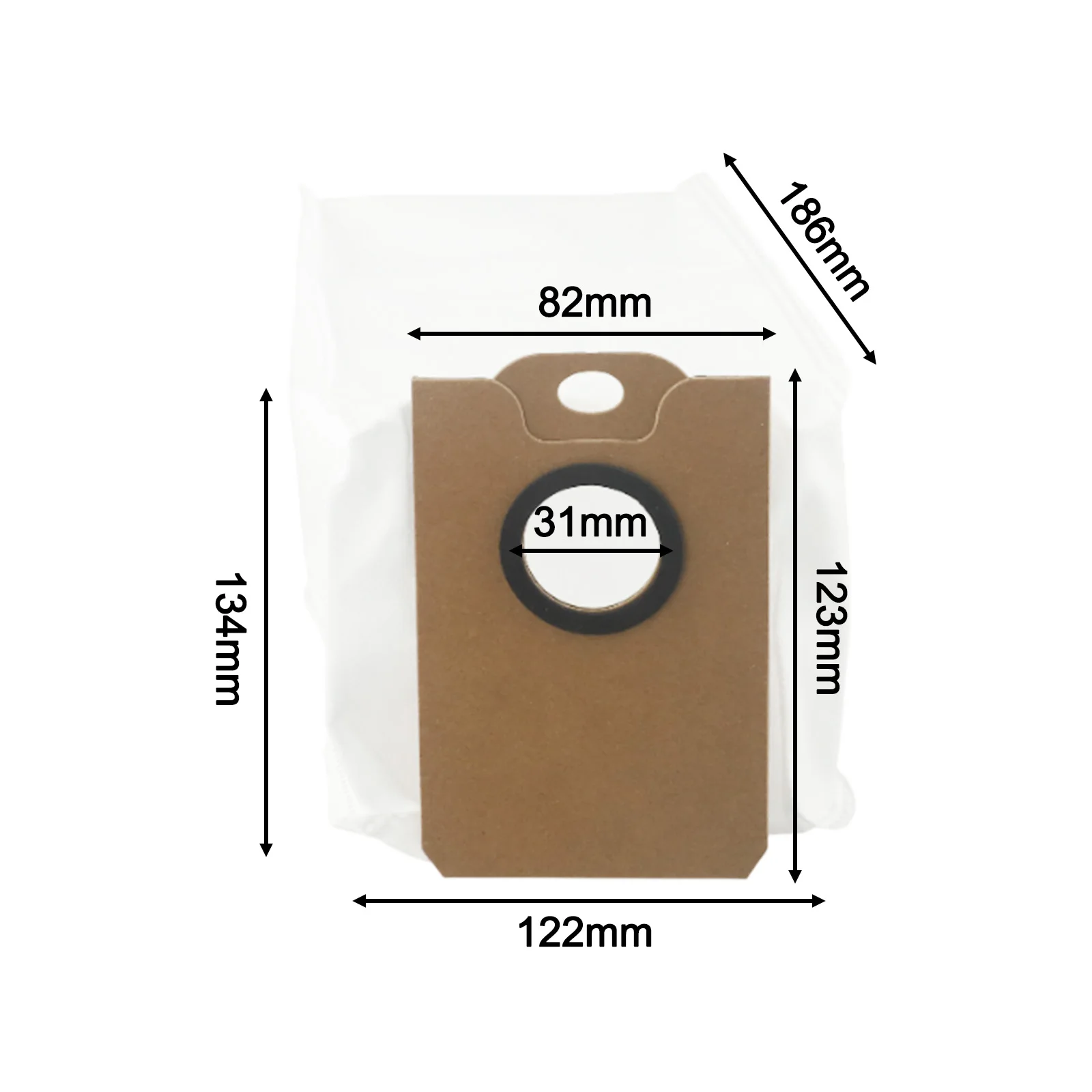 Sturdy Replacement Dust Bags Made for Blaupunkt For Bluebot For Precision Plus 10 Pack to Maintain Optimal Suction