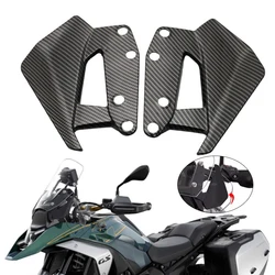 For BMW R1300GS R 1300 GS R1300 GS Adventure 2023 2024 Carbon Look Windshield Side Wind Deflector Spoiler Fly Screen Windscreen