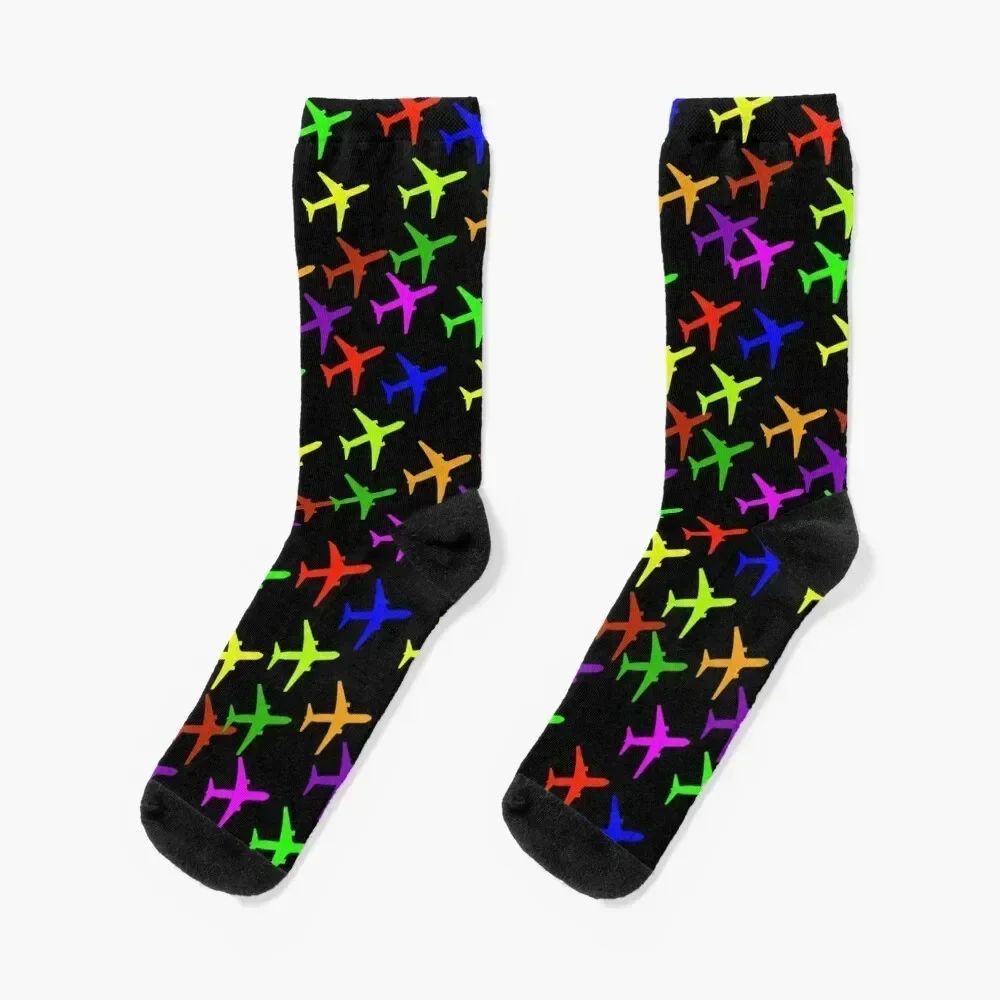 

Planes planes and even more planes Socks Heating sock Rugby Stockings man football Women's Socks Men's