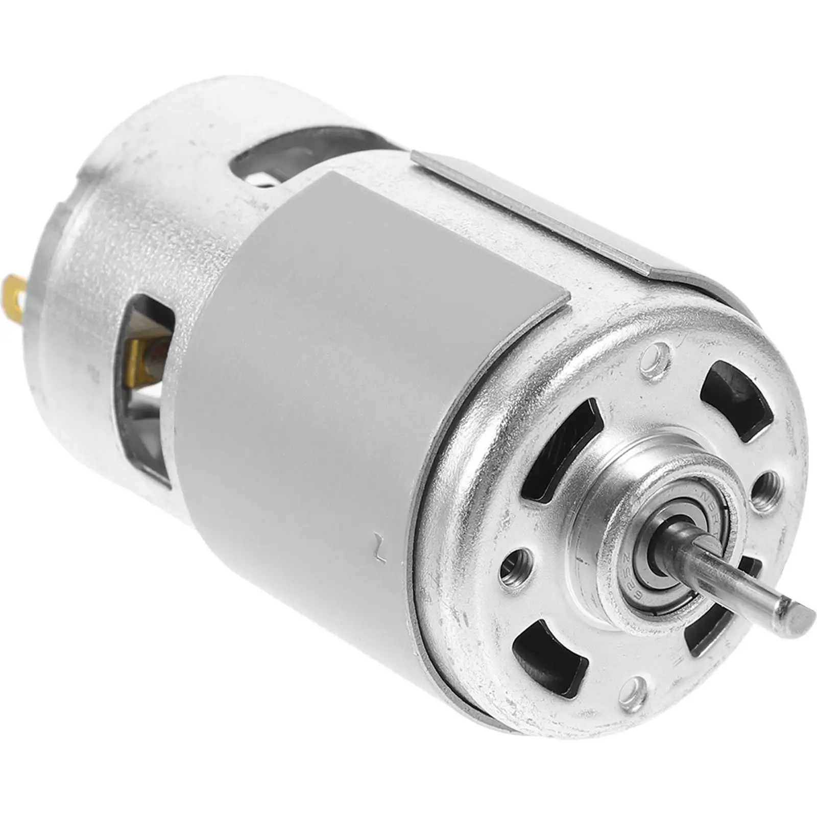 775 DC Motor 24V 20000 RPM High Torque Dual Bearings Electric Motor for Car RC Projects Replacement Cylindrical Mini