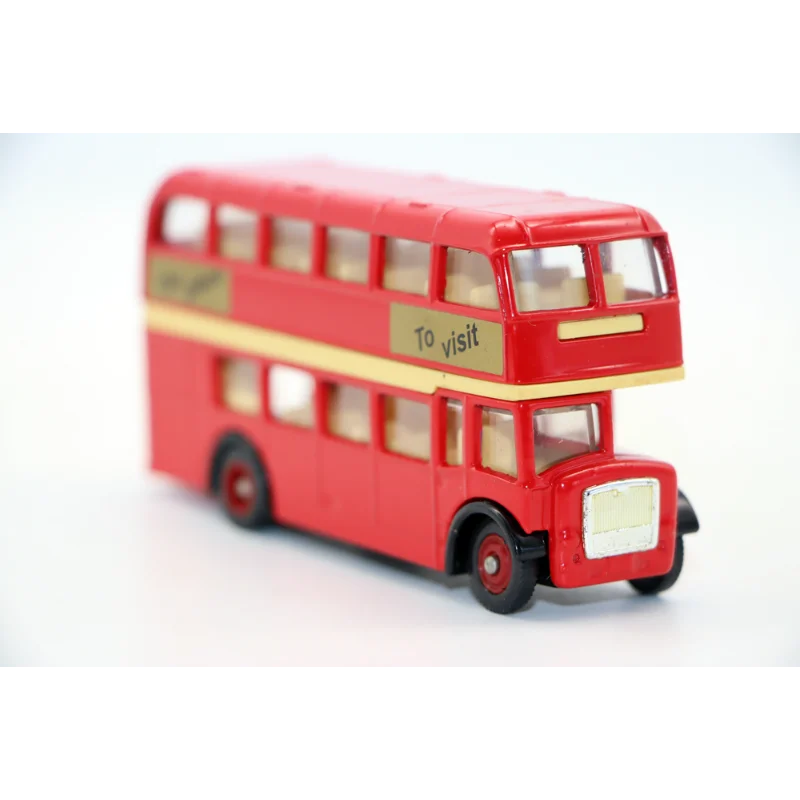 Bristol britannico pressofuso Lodekka a due piani modello di autobus in lega di Londra giocattolo da collezione regalo souvenir display ornamento