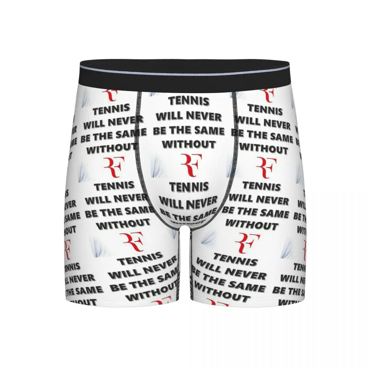 

Long Boxer Underpants Shorts Roger Federer The Greatest Tennis Player Ever Panties Male Breathable Underwear for Homme Man Gift