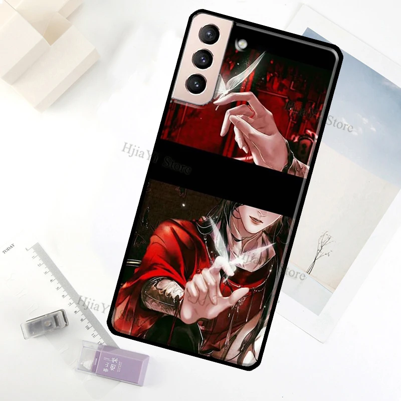 Chinese style Tian Guan Ci Fu Case For Samsung Galaxy S23 Ultra Note 20 10 S9 S10 Plus S20 S21 FE S22 Ultra Phone Cover