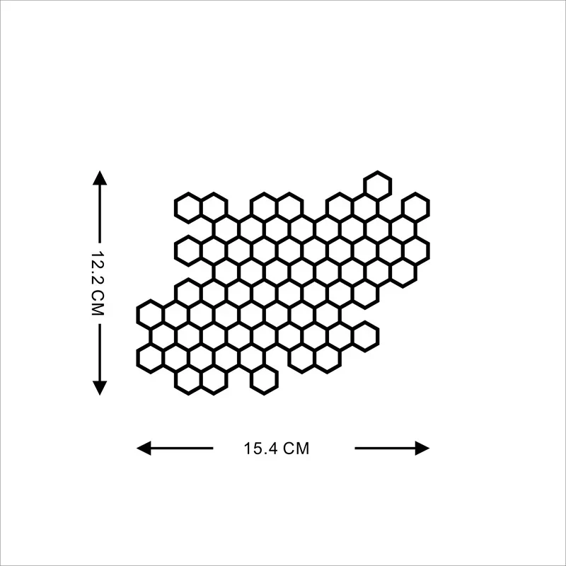 Honeycomb Car Stickers Motorcycle Electric Motorcycle Body Decals Fashion Open Style Decoration Decor Tuning Headlamp Stickers