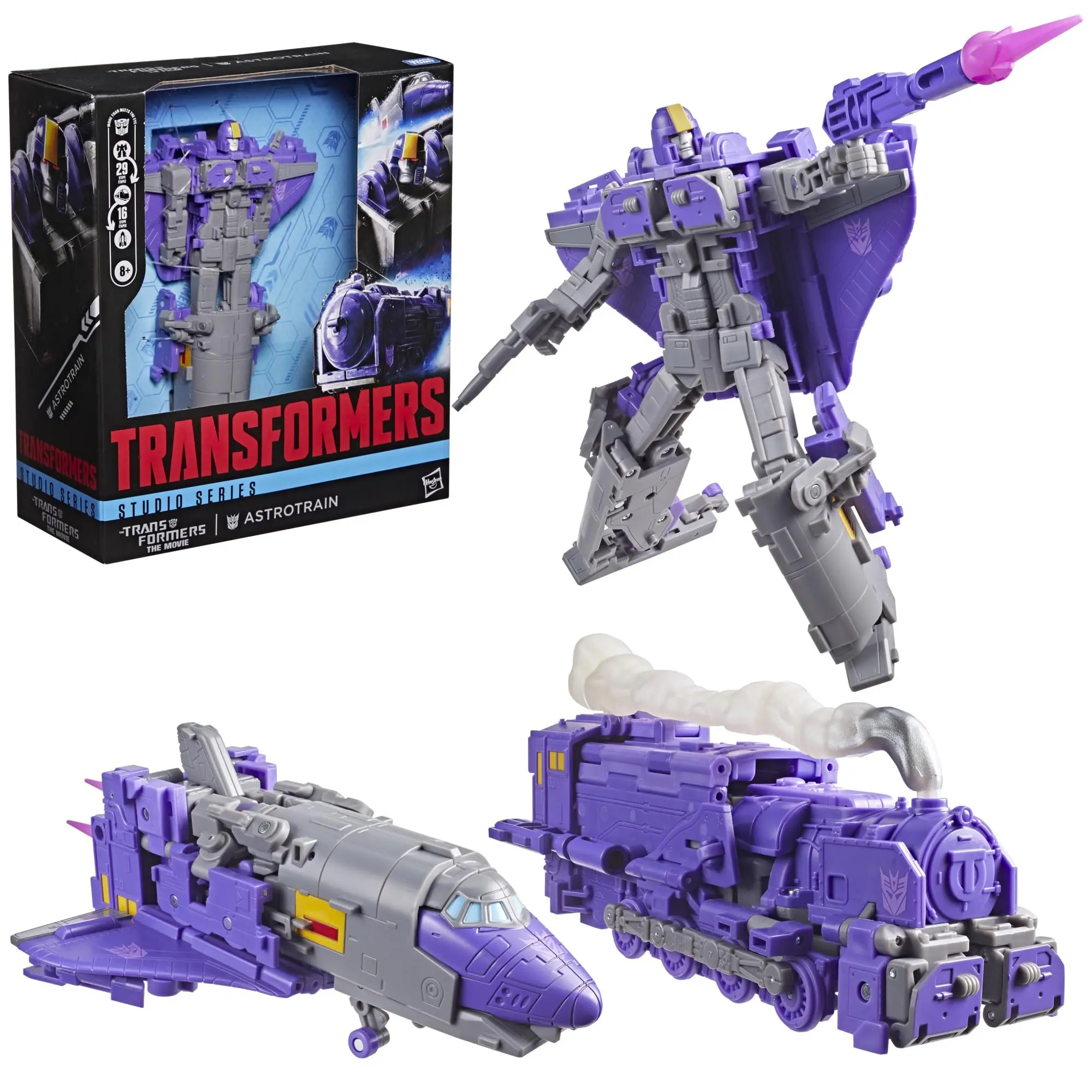 

Hasbro Transformers Studio Series Трансформеры: Фильм. Класс Лидер. Астротрейн G2190