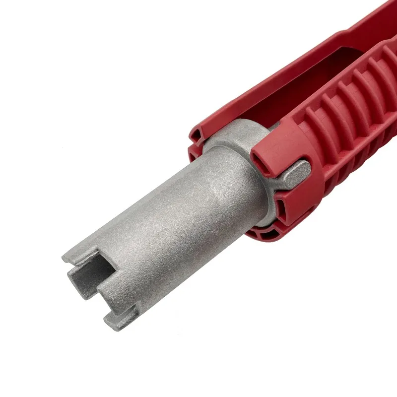 QYQRQF مثبت الصنبور والحوض، أداة سباكة متعددة الوظائف مستخرج الأنابيب للحمام والمطبخ والسباكة والمرحاض