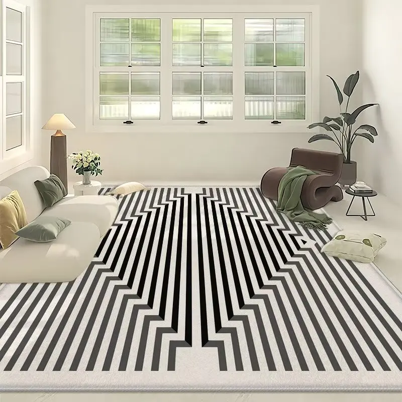 

3D Artistic Geometric Floor Mat Bathroom Anti-slip Door Mats Soft Carpets For Living Room Home Decor Bedroom Kids Play Area Rugs