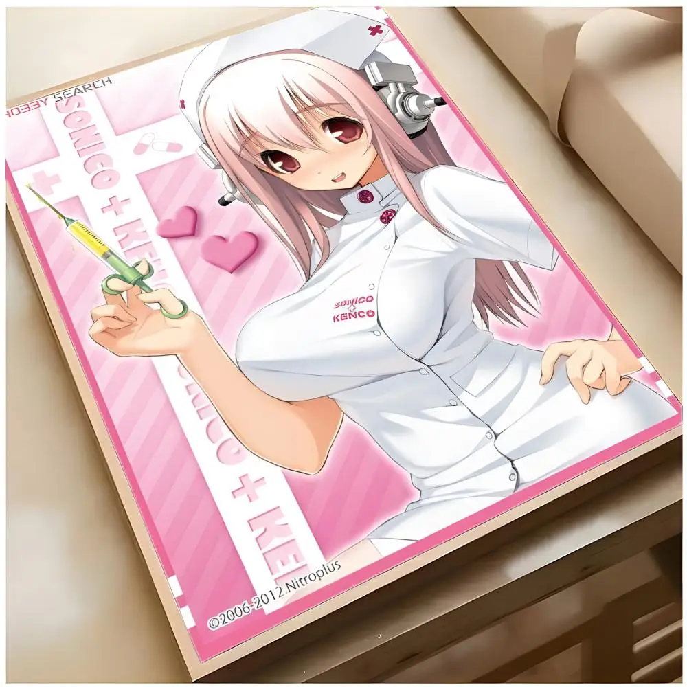 Niedlicher Anime-Charakter S-Super Sonico Poster Superior Home Space Pub Indoor Dekorative Kunst & Wohndekoration – Detail 23